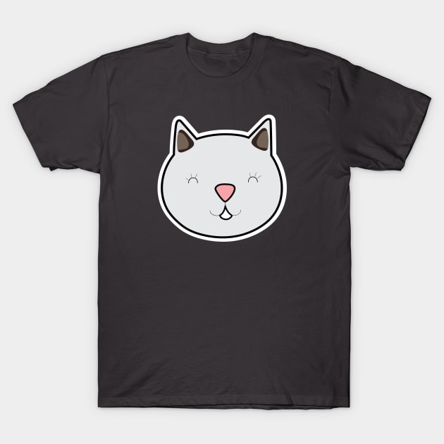 Cat Meow T-Shirt by designnas2